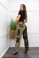 Army Cargo Pants-Bottom-Moda Fina Boutique