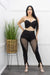 Black Crop Top Mash Pant Set-Set-Moda Fina Boutique