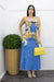 Blue Open Back Maxi Dress-Maxi Dress-Moda Fina Boutique