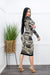 Bodycon Long Sleeve Midi Dress-Midi Dress-Moda Fina Boutique