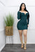 Bodycon Long Sleeve Mini Dress-Mini Dress-Moda Fina Boutique