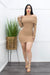 Bodycon Off Shoulder Mini Dress-Mini Dress-Moda Fina Boutique