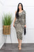 Bodycon One Shoulder Midi Dress-Midi Dress-Moda Fina Boutique