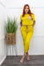 Casual Yellow Top Pant Set-Set-Moda Fina Boutique