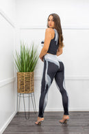 Crop Top Skinny Pant Set-Set-Moda Fina Boutique
