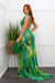 Embellished Rhinestone Bodysuit Slit Maxi Skirt Set-Set-Moda Fina Boutique