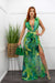 Embellished Rhinestone Bodysuit Slit Maxi Skirt Set-Set-Moda Fina Boutique