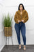Faux Fur Brown Jacket-Top-Moda Fina Boutique