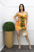 Floral S L Bodycon Mini Dress-Mini Dress-Moda Fina Boutique