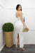 Lace Tie Back White Maxi Dress-Maxi Dress-Moda Fina Boutique