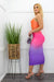 One Shoulder Open Side Maxi Dress Orange-Maxi Dress-Moda Fina Boutique