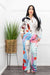 Satin L S Top Pant Set-Set-Moda Fina Boutique