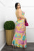 Satin Tie Back Maxi Dress-Maxi Dress-Moda Fina Boutique