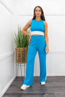 Sleeveless With Matching Pant Set-Set-Moda Fina Boutique