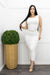 White Ruched Sleeveless Maxi Dress-Maxi Dress-Moda Fina Boutique