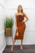 Bandage With Feather Trim Midi Dress-Midi Dress-Moda Fina Boutique