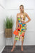 Block Color Strapless Midi Dress-Midi Dress-Moda Fina Boutique