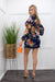 Chiffon Tie Back Long Sleeve Romper-Romper-Moda Fina Boutique