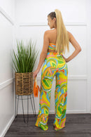 Crop Top Pant Set-Set-Moda Fina Boutique