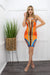 Embellished Sleeveless Bandage Mini Dress-Mini Dress-Moda Fina Boutique