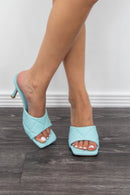 Karey Blue Heeled Sandals-Shoes-Moda Fina Boutique