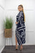 Long Sleeve Wrap Midi Dress-Midi Dress-Moda Fina Boutique