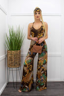 Sleeveless Wide Leg Jumpsuit-Jumpsuit-Moda Fina Boutique