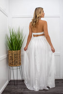 Stunting Embellished Front Cut Out Maxi Dress-Maxi Dress-Moda Fina Boutique