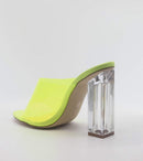 Venice Transparent Clear High Heel Sanddal-Shoes-Moda Fina Boutique